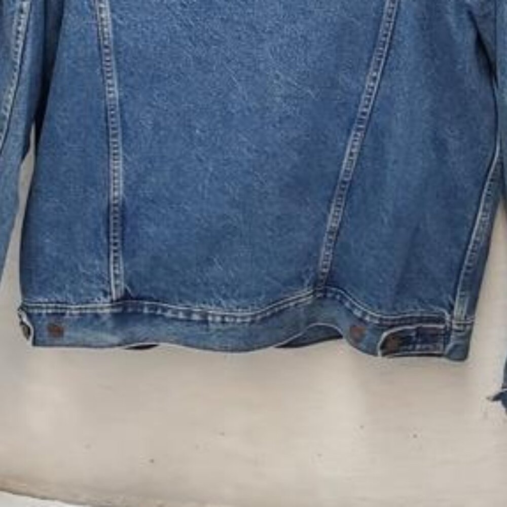 Levi Strauss Signature Blue Denim Jacket (NO SIZE TAG) - Picture 4 of 8